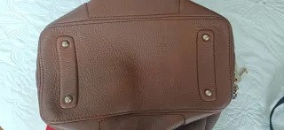 Bolso CH Carolina Herrera Marrón y Dorado