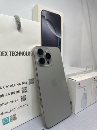 IPHONE 16 PRO MAX GRIS 256 GB BATERIA 90% IMPOLUTO