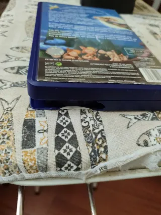 VHS Peter Pan Regreso al País de Nunca Jamás