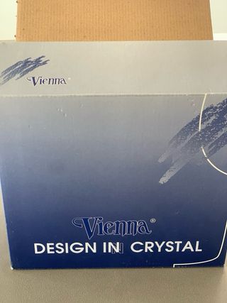 6 Copas de cristal transparentes