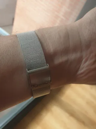 Reloj Repsol Plata y Blanco