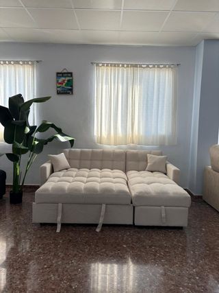 Sofá cama con almacenaje - envío gratis