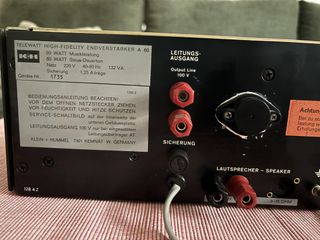 Klein & Hummel Telewatt A60 Mono