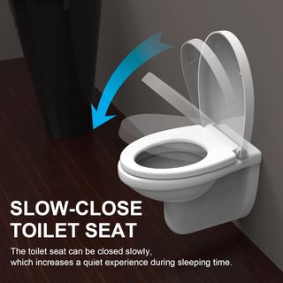Tapa WC Ibergrif M41002 Cierre Suave