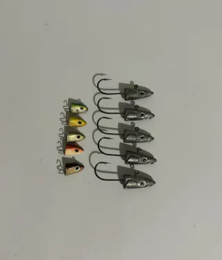 Cabezas plomadas pesca