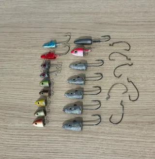 Cabezas plomadas pesca