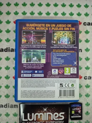 Lumines Electronic Symphony PS Vita