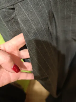 Mono traje Zara gris Raya