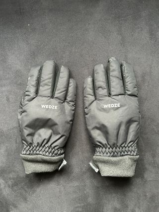 Guantes Wedze Negros Impermeables