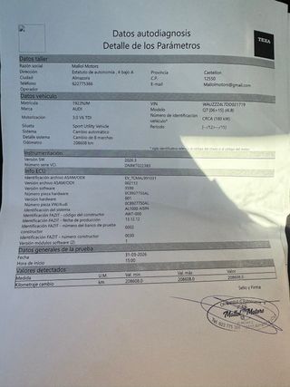 Audi Q7 S line 3.0 TDI automático – 7 plazas – Ful