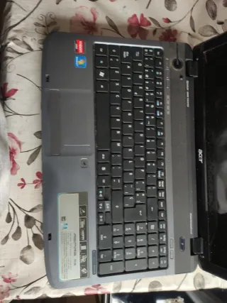 Portátil Acer Aspire 5536 Negro  PARA PIEZAS