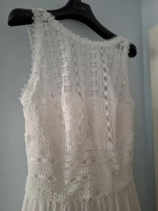 Vestido de Novia Encaje Blanco