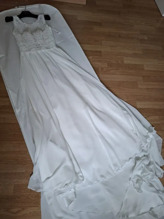 Vestido de Novia Encaje Blanco