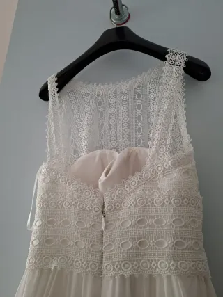 Vestido de Novia Encaje Blanco