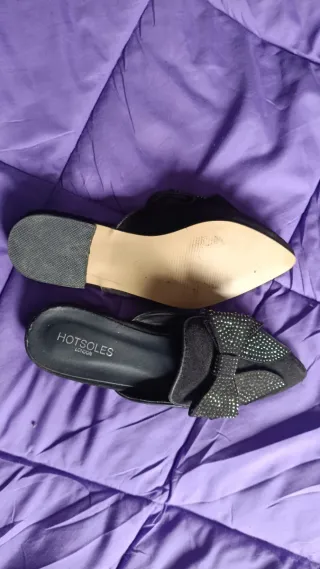 Zapatos HOTSOLES negros talla 36