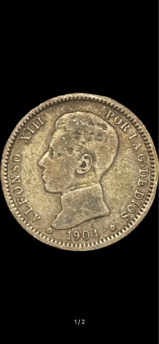 1 Peseta España 1904 SM V