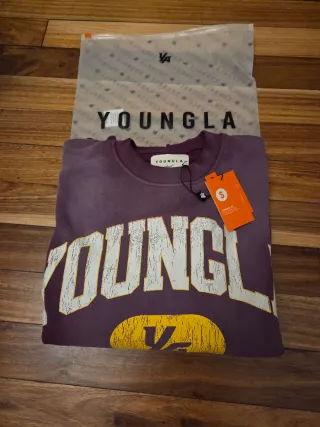 Sudadera Youngla Unisex Talla S