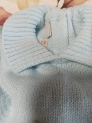 Conjunto bebé invierno casa y muñeco nieve