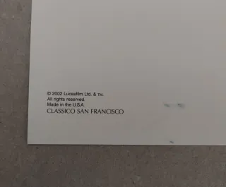 Star Wars: Darth Vader y Boba Fett firmados