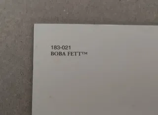 Star Wars: Darth Vader y Boba Fett firmados