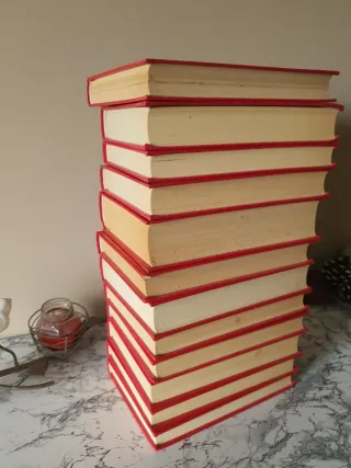 Lote 12 libros premio planeta edicion lujo