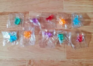 Lote 10 chupetes figuritas años 80/90  1'50€ unid.