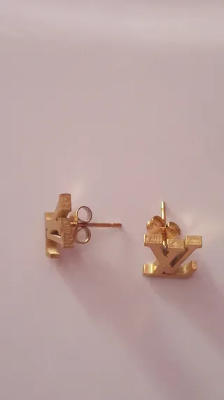 Pendientes Lv Dorados