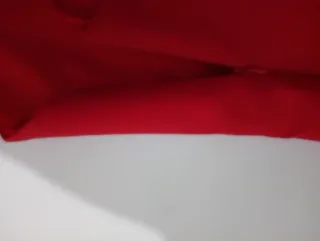 Top palabra de honor Zara Rojo Talla M