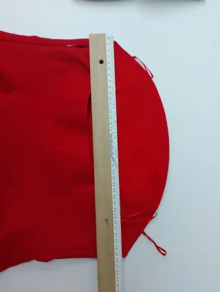 Top palabra de honor Zara Rojo Talla M