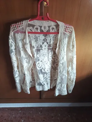 Cazadora de verano encaje