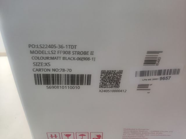 Casco Modular LS2 FF908 Talla XS