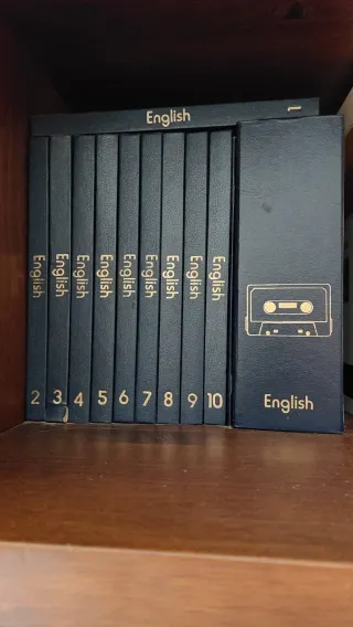 Curso de Inglés Didactron - Libros y Cassettes