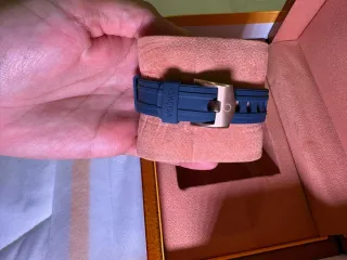 Ome Seamaster Professional Reloj Azul/Dorado