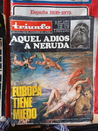 4 Revistas Triunfo años 70