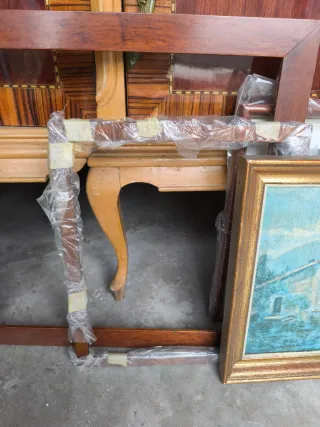 Lote bastidores cuadros y marcos antiguos