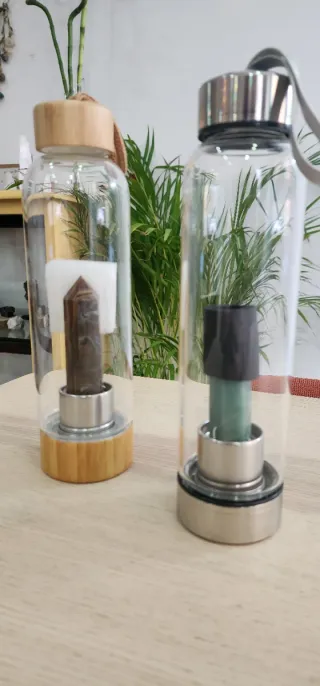 Garrafa Purificadora de Água com Pedra