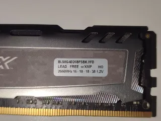 Memoria RAM Ballistix Sport 8GB 2666MHz CL16