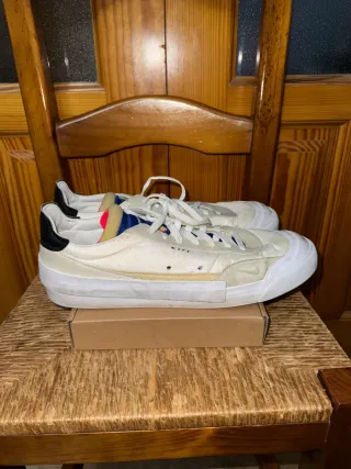 Zapatillas Nike Blancas y Azules 47.5