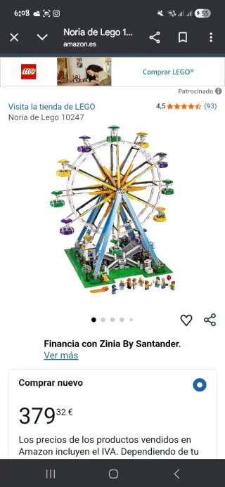 Noria Lego negociable