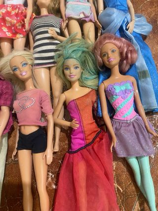 Lote de Muñecas Barbie Variadas