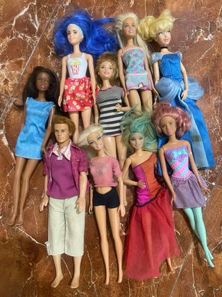 Lote de Muñecas Barbie Variadas
