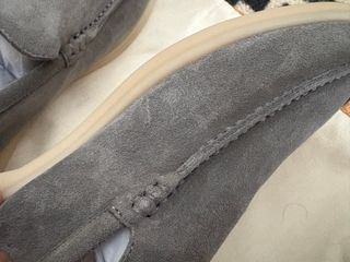 Loro Piana Summer Walk Mocasines Grises