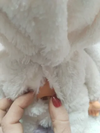 Muñeca Bebé Llorón Pijama Conejo