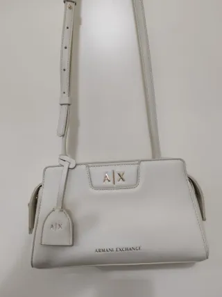 Borsetta Armani Exchange Amelie Messenger Beige