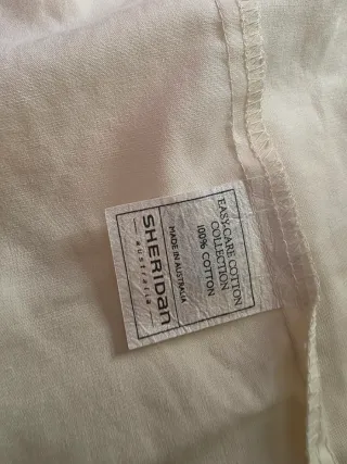 2 Cubrecanapés cama 90cm Beige/color clarito