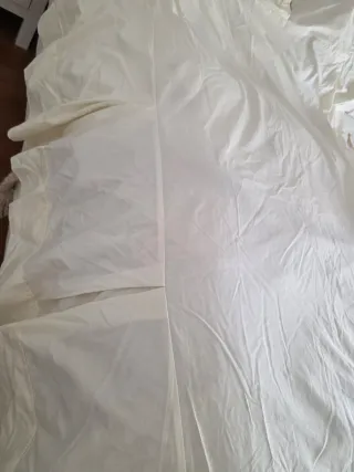 2 Cubrecanapés cama 90cm Beige/color clarito