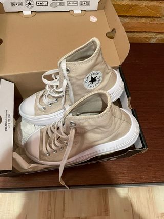 Converse Beige Mujer