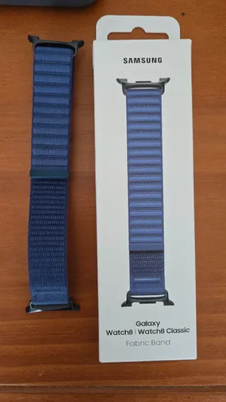 Correa Samsung Galaxy Watch 8 Tela Azul