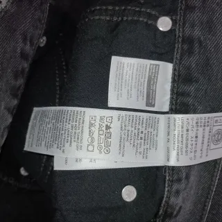 Falda vaquera Levi's gris midi