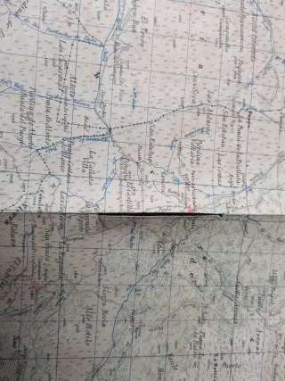 Mapa Militar Bronto 1950